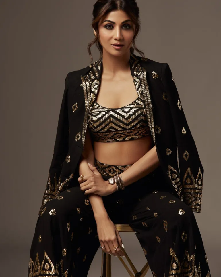 Shilpa Shetty In Marrakesh Pant Set