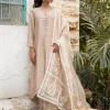 Sicily Embroidered Beige Kurta Set