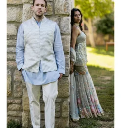 Sky Blue Kurta Set