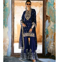 Spriha Embroidered Sharara Set