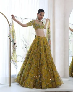 Spring Dwell Lehenga Set