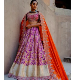 Srishti Silk Lehenga Set