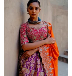 Srishti Silk Lehenga Set