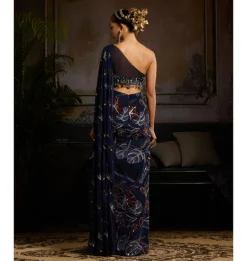 Starlit Azure Skirt Set