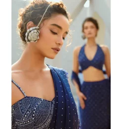 Stella Pre Drape Sari Set