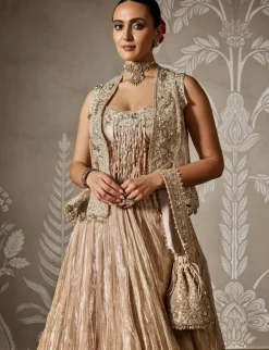 Sunehri Lehenga Set