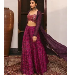 Suni Crop Top Cape Set