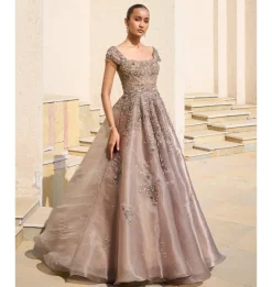 Sunset Gleam Gown