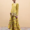 Sunshine Yellow Kali Kurta Set