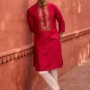 Surkh Laal Kurta With Pants