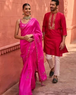 Surkh Laal Kurta With Pants