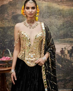 Surmayi Lehenga Set