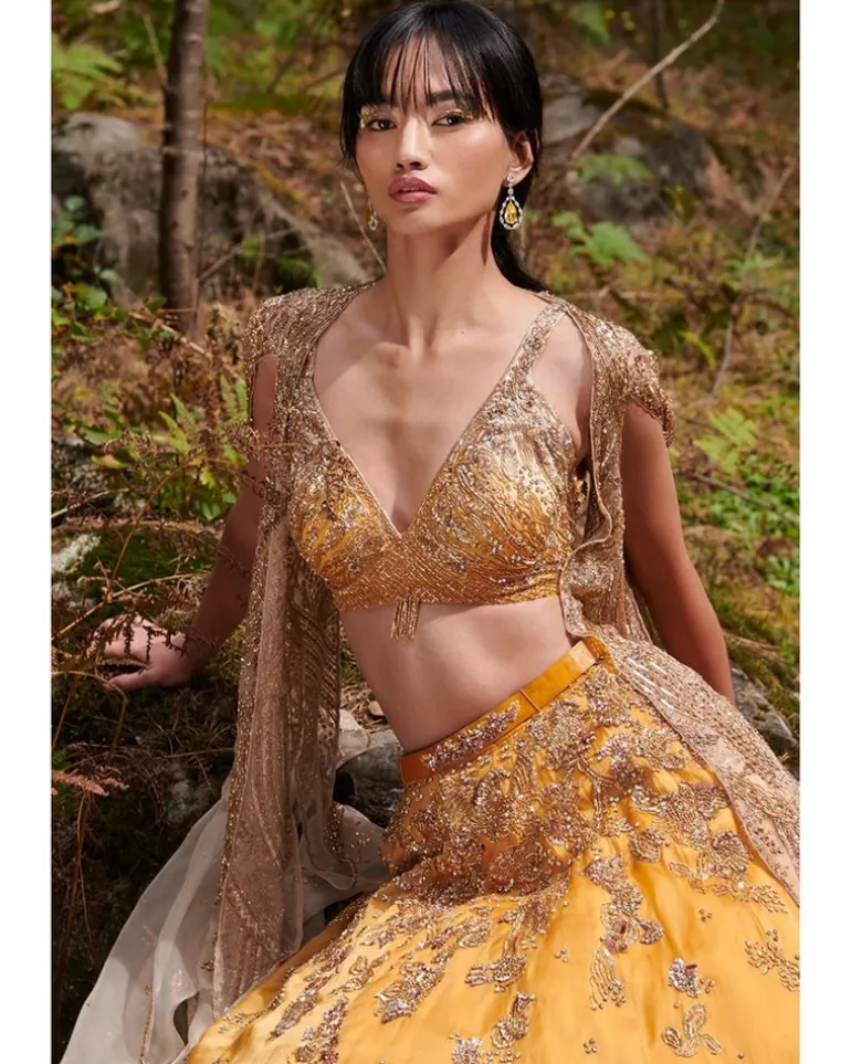 Suzy Organza Lehenga Set