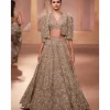 Swetha Pearl Threadwork Lehenga Set