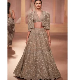 Swetha Pearl Threadwork Lehenga Set