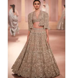 Swetha Pearl Threadwork Lehenga Set