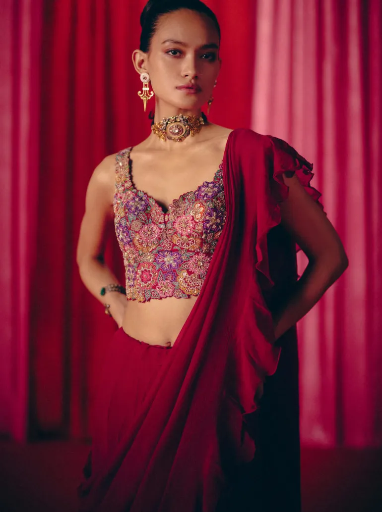 Tarala Sari Set