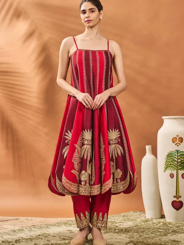 The Anar Bagh Anarkali Set