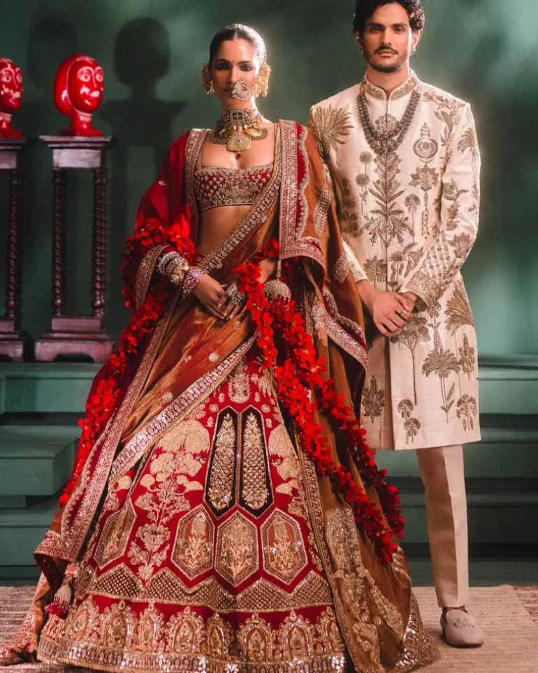 The Anar Bagh Lehenga Set