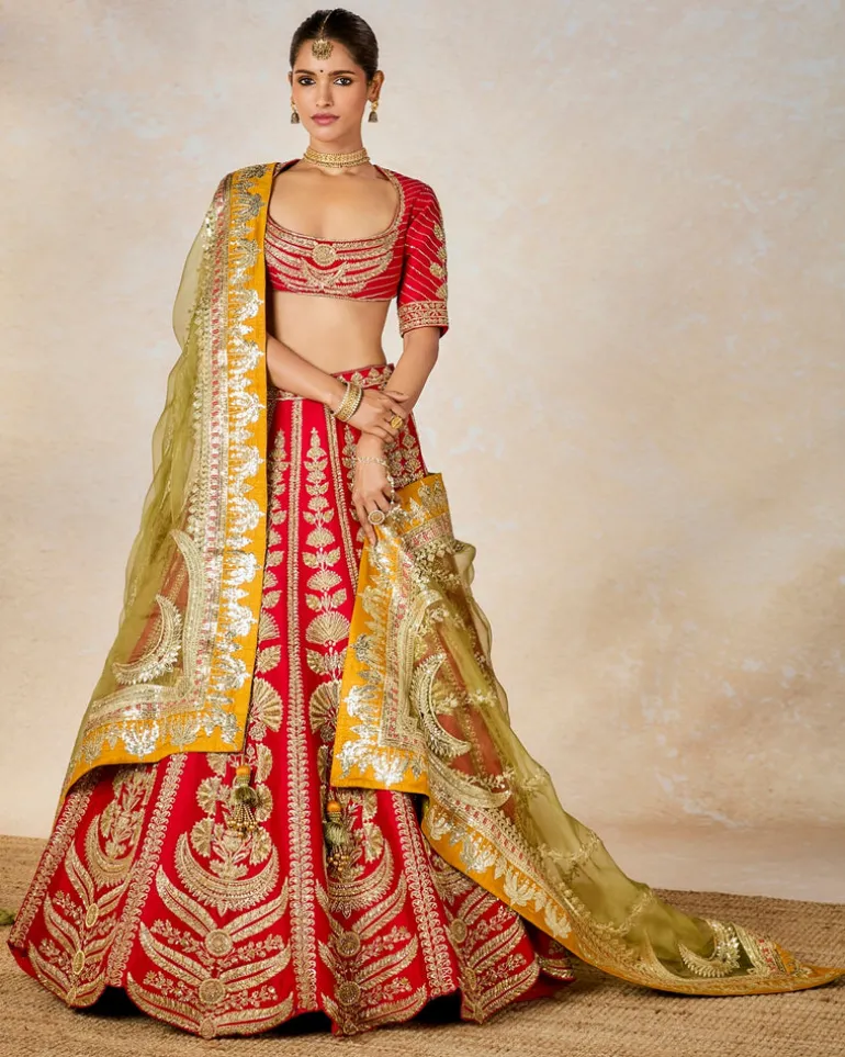 The Badami Halwa Lehenga Set