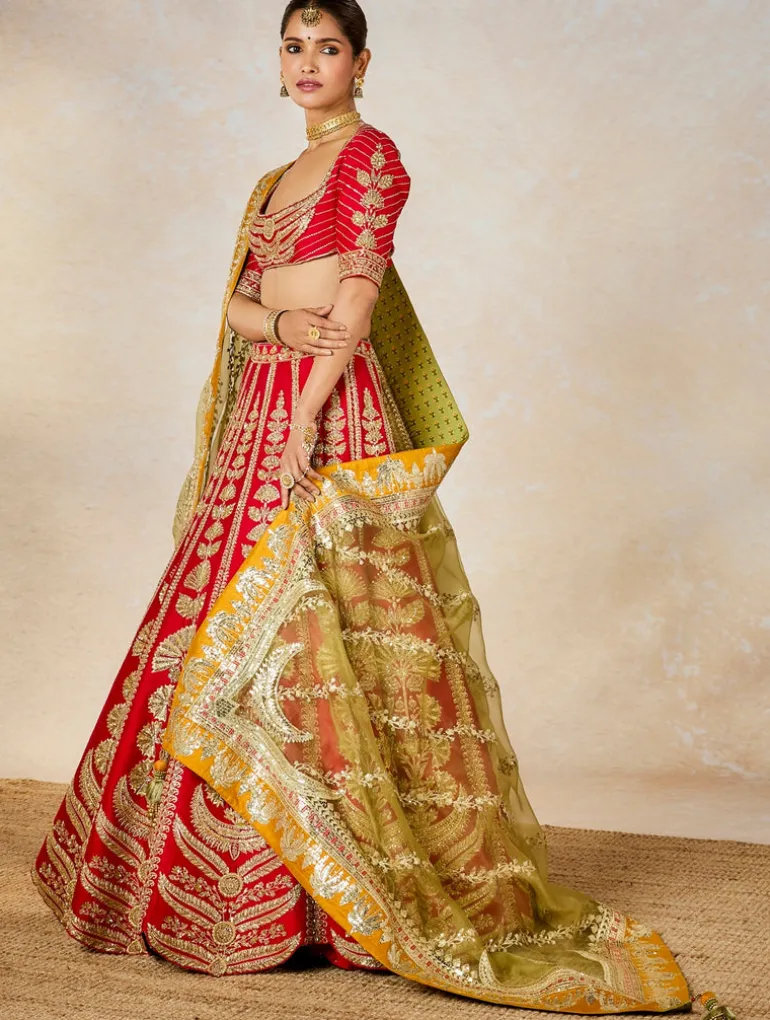 The Badami Halwa Lehenga Set