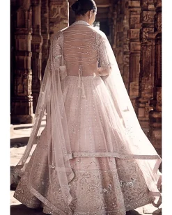 The Blush Tulip Sheesha Gota Lehenga