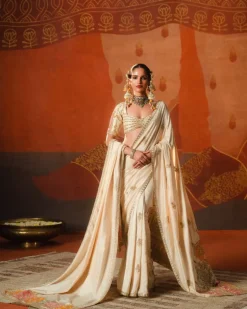 The Bombat Barfi Sari