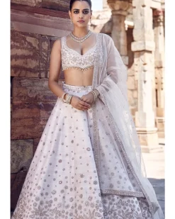 The Ecru Royal Nandi Lehenga Set