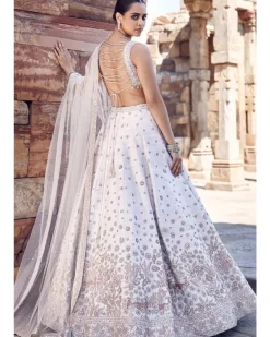 The Ecru Royal Nandi Lehenga Set
