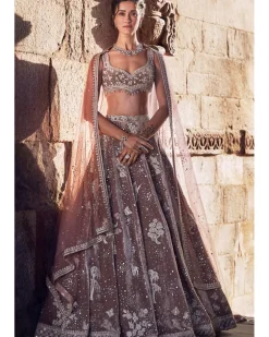 The French Rose Opus Lehenga Set
