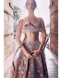 The French Rose Opus Lehenga Set