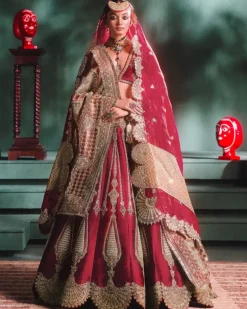 The Gajar Halwa Lehenga