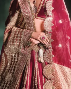 The Gajar Halwa Lehenga