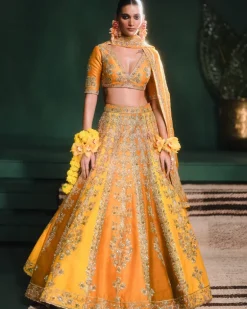 The Ghevar Lehenga