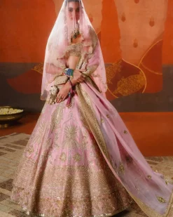 The Gulab Barfi Lehenga