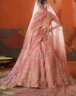 The Gulab Barfi Lehenga