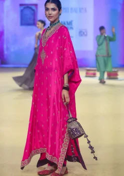 The Gulabi Gulaal Kaftan Set