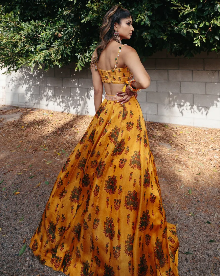 The Haldhi Lehenga
