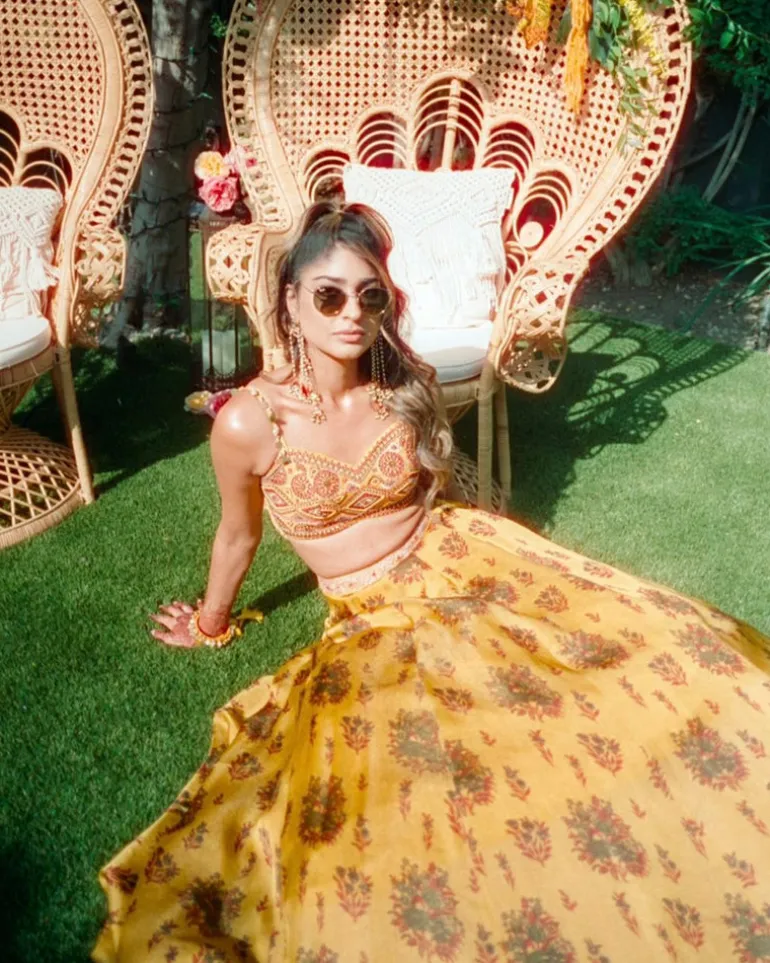 The Haldhi Lehenga