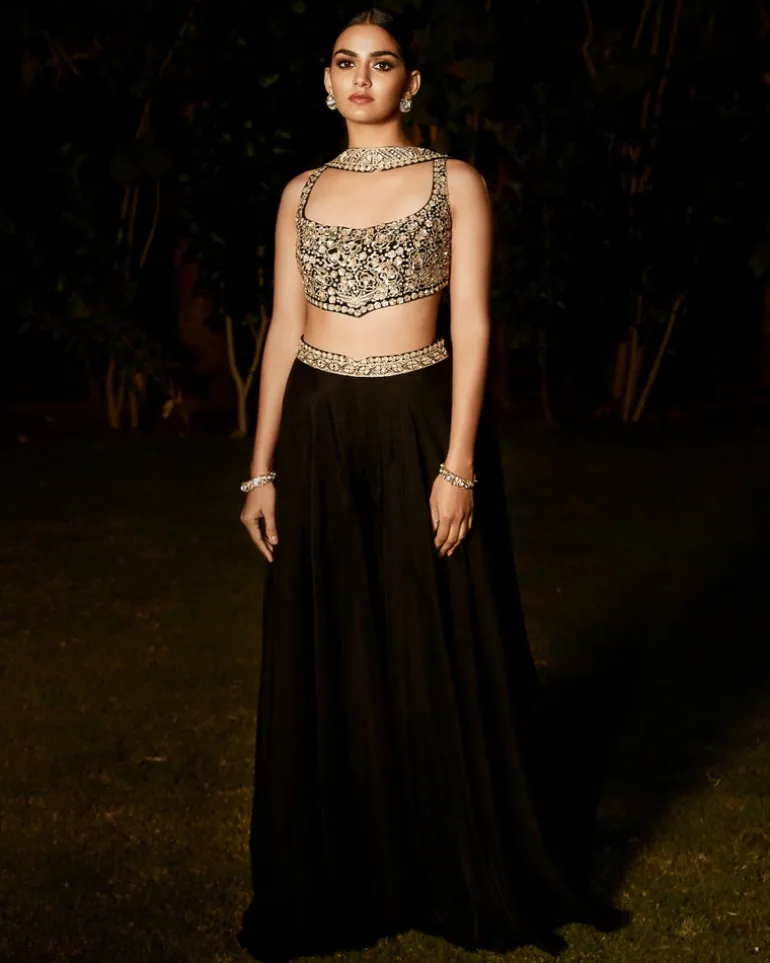 The Holy Roman Blouse & Sharara Set