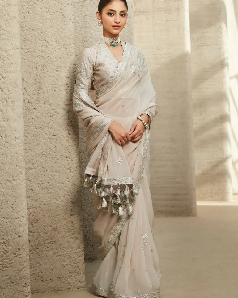 The Ivory Dream Sari
