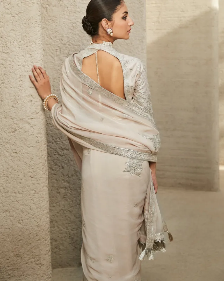 The Ivory Dream Sari