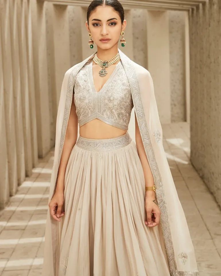 The Ivory Heritage Lehenga Set