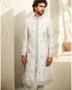 The Ivory Impact Sherwani Set