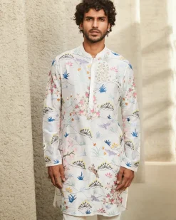 The Ivory Spectrum Kurta Set