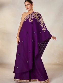 The Jamun One Shoulder Set