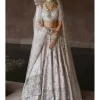 The Japanese Pink Royal Masai Holy Trinity Lehenga Set