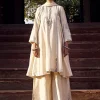The Kachi Kora Dori Ecru A Line Kurta Set