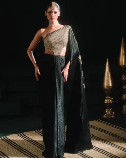 The Kala-Khatta Sari Gown