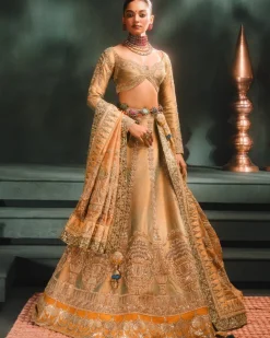 The Kesar Varak Lehenga